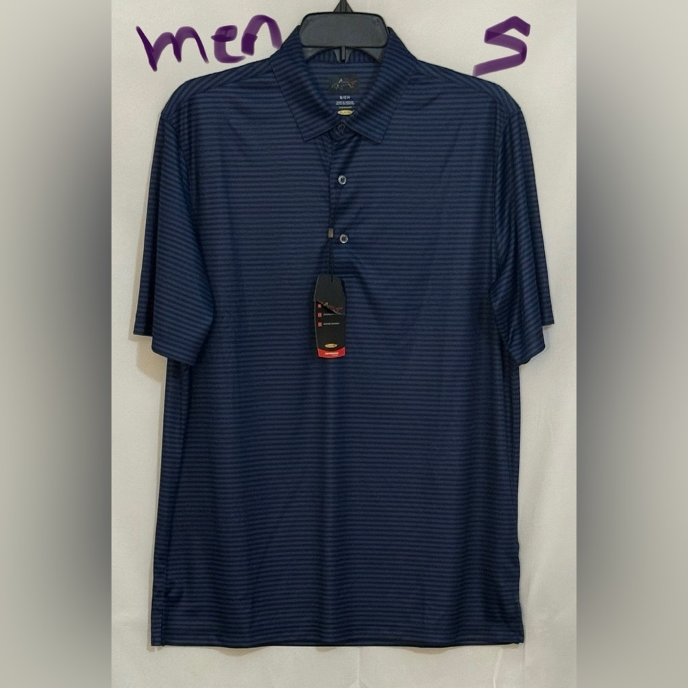 Greg Norman Collection Navy Polo Shirt